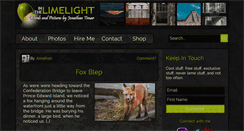 Desktop Screenshot of inthelimelight.net